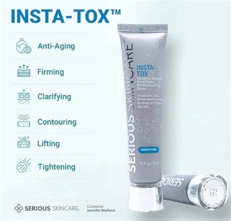 insta-tox ingredients|Serious Skincare INSTA